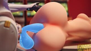 Гибкие цели игры - Эхо трахает Мерси - Ayasz порно